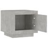 Mesa De Centro，mesa Auxiliar，mesa De Café Madera Contrachapada Gris Hormigón 51x50x45 Cm Cfw773419