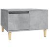 Mesa De Centro，mesa Auxiliar，mesa De Café Madera Contrachapada Gris Hormigón 55x55x36,5 Cm Cfw773422