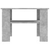 Mesa De Centro，mesa Auxiliar，mesa De Café Madera Contrachapada Gris Hormigón 60x60x42 Cm Cfw773439