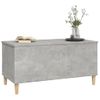 Mesa De Centro，mesa Auxiliar，mesa De Café Madera Contrachapada Gris Hormigón 90x44,5x45 Cm Cfw773452