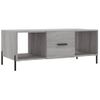 Mesa De Centro，mesa Auxiliar，mesa De Café Madera Contrachapada Gris Sonoma 102x50x40 Cm Cfw773512