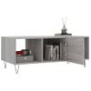 Mesa De Centro，mesa Auxiliar，mesa De Café Madera Contrachapada Gris Sonoma 102x50x40 Cm Cfw773513