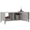 Mesa De Centro，mesa Auxiliar，mesa De Café Madera Contrachapada Gris Sonoma 102x50x40 Cm Cfw773515