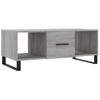 Mesa De Centro，mesa Auxiliar，mesa De Café Madera Contrachapada Gris Sonoma 102x50x40 Cm Cfw773521