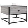 Mesa De Centro，mesa Auxiliar，mesa De Café Madera Contrachapada Gris Sonoma 51x51x40 Cm Cfw773543