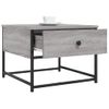 Mesa De Centro，mesa Auxiliar，mesa De Café Madera Contrachapada Gris Sonoma 51x51x40 Cm Cfw773543