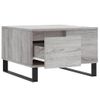 Mesa De Centro，mesa Auxiliar，mesa De Café Madera Contrachapada Gris Sonoma 55x55x36,5 Cm Cfw773548