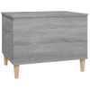 Mesa De Centro，mesa Auxiliar，mesa De Café Madera Contrachapada Gris Sonoma 60x44,5x45 Cm Cfw773553