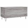 Mesa De Centro，mesa Auxiliar，mesa De Café Madera Contrachapada Gris Sonoma 90x44,5x45 Cm Cfw773578