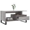 Mesa De Centro，mesa Auxiliar，mesa De Café Madera Contrachapada Gris Sonoma 90x49x45 Cm Cfw773582