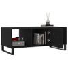 Mesa De Centro，mesa Auxiliar，mesa De Café Madera Contrachapada Negro 102x50x40 Cm Cfw773692