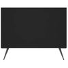 Mesa De Centro，mesa Auxiliar，mesa De Café Madera Contrachapada Negro 102x50x40 Cm Cfw773693