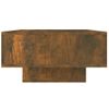 Mesa De Centro，mesa Auxiliar，mesa De Café Madera Contrachapada Roble Ahumado 105x55x32 Cm Cfw773832