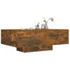 Mesa De Centro，mesa Auxiliar，mesa De Café Madera Contrachapada Roble Ahumado 85x55x31 Cm Cfw773885