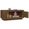 Mesa De Centro，mesa Auxiliar，mesa De Café Madera Contrachapada Roble Marrón 102x50x45 Cm Cfw773963