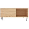 Mesa De Centro，mesa Auxiliar，mesa De Café Madera Contrachapada Roble Sonoma 80x80x36,5 Cm Cfw774114