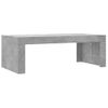 Mesa De Centro，mesa Auxiliar，mesa De Café Madera De Ingeniería Gris Hormigón 102x50x36 Cm Cfw774258