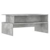 Mesa De Centro，mesa Auxiliar，mesa De Café Madera De Ingeniería Gris Hormigón 90x55x42,5 Cm Cfw774290