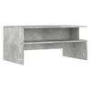 Mesa De Centro，mesa Auxiliar，mesa De Café Madera De Ingeniería Gris Hormigón 90x55x42,5 Cm Cfw774290