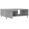 Mesa De Centro，mesa Auxiliar，mesa De Café Madera De Ingeniería Gris Hormigón 90x60x35 Cm Cfw774292