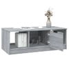 Mesa De Centro，mesa Auxiliar，mesa De Café Madera De Ingeniería Gris Sonoma 102x50x36 Cm Cfw774314