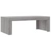 Mesa De Centro，mesa Auxiliar，mesa De Café Madera De Ingeniería Gris Sonoma 102x50x36 Cm Cfw774315