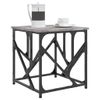 Mesa De Centro，mesa Auxiliar，mesa De Café Madera De Ingeniería Gris Sonoma 45x45x47,5 Cm Cfw774327