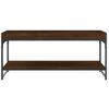 Mesa De Centro，mesa Auxiliar，mesa De Café Madera De Ingeniería Marrón Roble 100x49x45 Cm Cfw774363