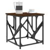 Mesa De Centro，mesa Auxiliar，mesa De Café Madera De Ingeniería Marrón Roble 45x45x47,5 Cm Cfw774378