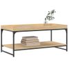 Mesa De Centro，mesa Auxiliar，mesa De Café Madera De Ingeniería Roble Sonoma 100x49x45 Cm Cfw774558