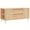 Mesa De Centro，mesa Auxiliar，mesa De Café Madera De Ingeniería Roble Sonoma 102x44,5x50 Cm Cfw774568