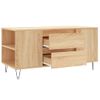 Mesa De Centro，mesa Auxiliar，mesa De Café Madera De Ingeniería Roble Sonoma 102x44,5x50 Cm Cfw774568