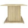 Mesa De Centro，mesa Auxiliar，mesa De Café Madera De Ingeniería Roble Sonoma 102x55,5x40 Cm Cfw774572