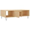 Mesa De Centro，mesa Auxiliar，mesa De Café Madera De Ingeniería Roble Sonoma 104x60x35 Cm Cfw774578