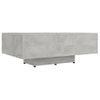 Mesa De Centro，mesa Auxiliar，mesa De Café Madera Ingeniería Gris Hormigón 85x55x31 Cm Cfw774651