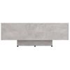 Mesa De Centro，mesa Auxiliar，mesa De Café Madera Ingeniería Gris Hormigón 85x55x31 Cm Cfw774651