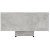 Mesa De Centro，mesa Auxiliar，mesa De Café Madera Ingeniería Gris Hormigón 85x55x31 Cm Cfw774651