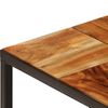 Mesa De Centro，mesa Auxiliar，mesa De Café Madera Maciza De Acacia Y Acero 110x60x40 Cm Cfw774754