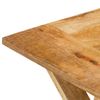 Mesa De Centro，mesa Auxiliar，mesa De Café Madera Maciza De Mango 110x52x40 Cm Cfw774756