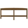 Mesa De Centro，mesa Auxiliar，mesa De Café Madera Maciza De Pino Marrón Miel 118x63x45 Cm Cfw774804