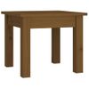 Mesa De Centro，mesa Auxiliar，mesa De Café Madera Maciza De Pino Marrón Miel 35x35x30 Cm Cfw774806