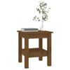 Mesa De Centro，mesa Auxiliar，mesa De Café Madera Maciza De Pino Marrón Miel 35x35x40 Cm Cfw774807