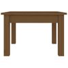 Mesa De Centro，mesa Auxiliar，mesa De Café Madera Maciza De Pino Marrón Miel 45x45x30 Cm Cfw774809