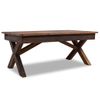 Mesa De Centro，mesa Auxiliar，mesa De Café Madera Maciza Reciclada 110x60x45 Cm Cfw774866