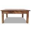 Mesa De Centro，mesa Auxiliar，mesa De Café Madera Maciza Reciclada 98x73x45 Cm Cfw774876