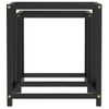 Pack 2 Uds Mesas De Centro，mesa Auxiliar，mesa De Café Mdf Negro Cfw775871