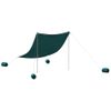 Toldo De Playa | Toldo Exterior | Toldo Parasol Con Anclas De Arena Verde 214x236 Cm Cfw800327