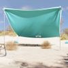 Toldo De Playa | Toldo Exterior | Toldo Parasol Con Anclas De Arena Verde 304x300 Cm Cfw800328