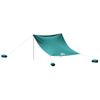 Toldo De Playa | Toldo Exterior | Toldo Parasol Con Anclas De Arena Verde 304x300 Cm Cfw800328