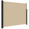 Toldo Lateral | Toldo Exterior | Toldo Parasol Retráctil Beige 160x600 Cm Cfw800496